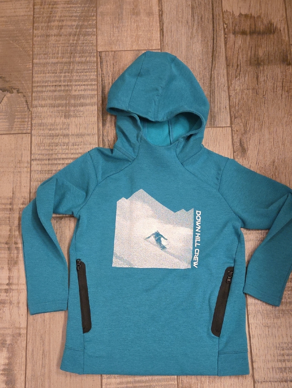 Old Navy Teal Active Dynamic Fleece Pullover